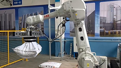 Robotic Bag Emptying Machine