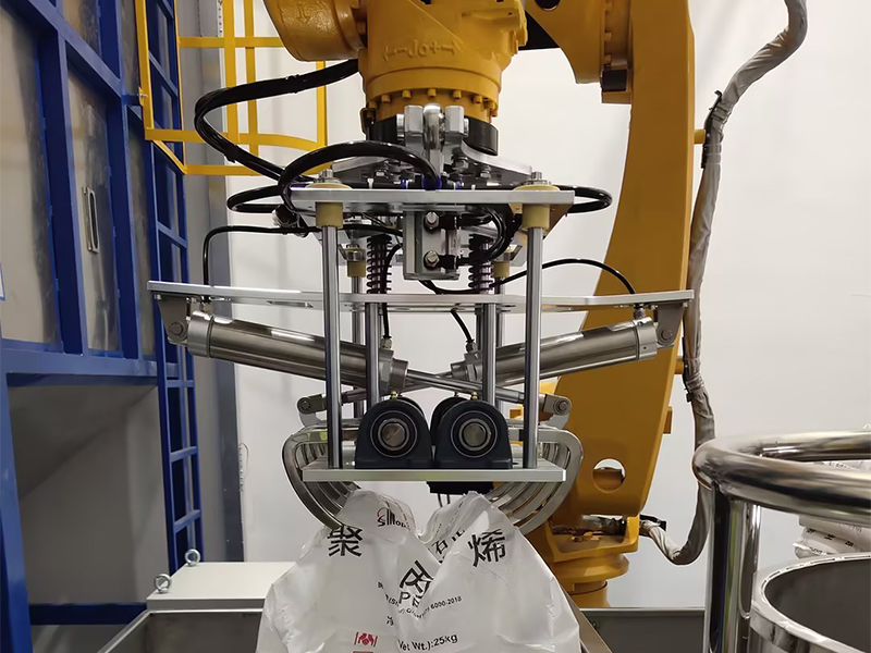 Robotic Bag Emptying Machine